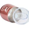 Horses Keep Me Stable, 12oz Rose Gold Wine/Coffee Tumbler w Lid - Image 8