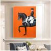 XuFan European Royal Equestrian Canvas Paintings - 60X90cm 2pcs-No Frame - Image 3