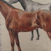 LINKWELL 18"x18" Shabby Chic Horse Burlap Pillow Cover - Image 3